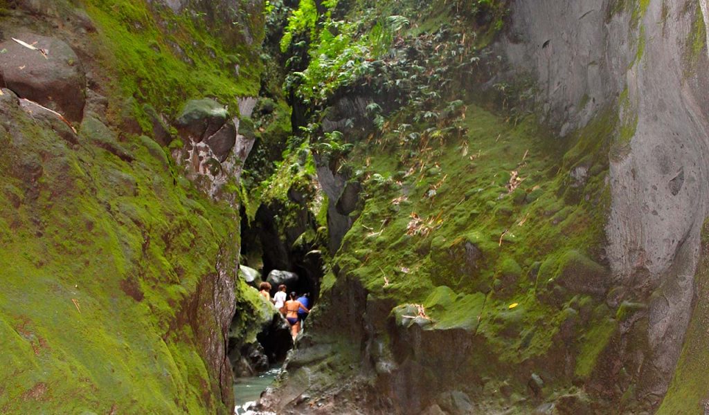 Gorges Falaise martinique