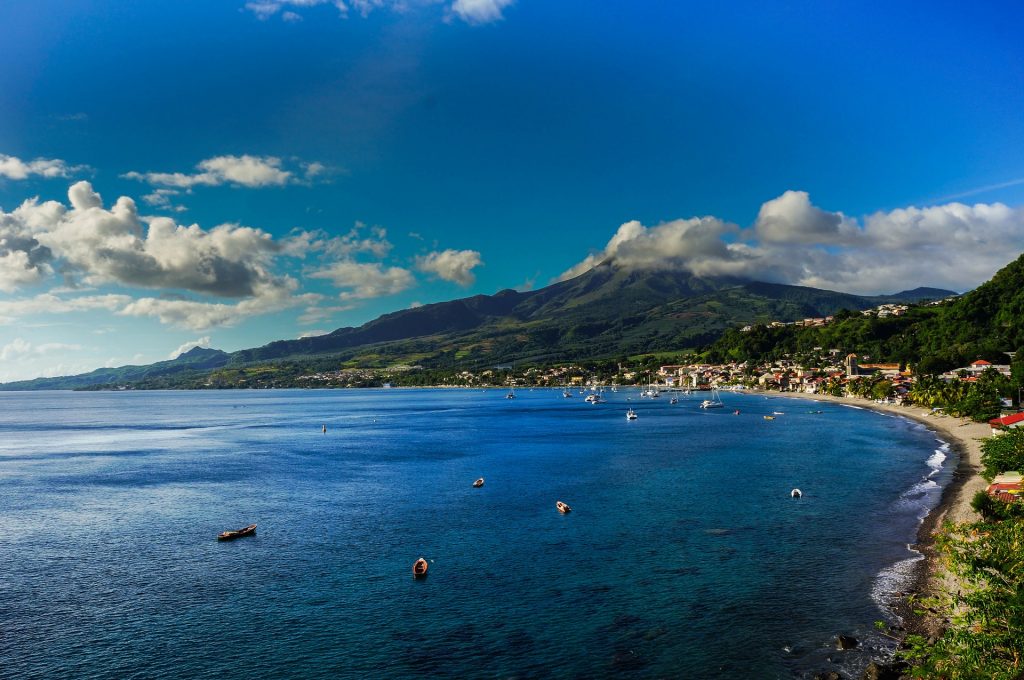 Vue sur la montagne pelée - Martinique